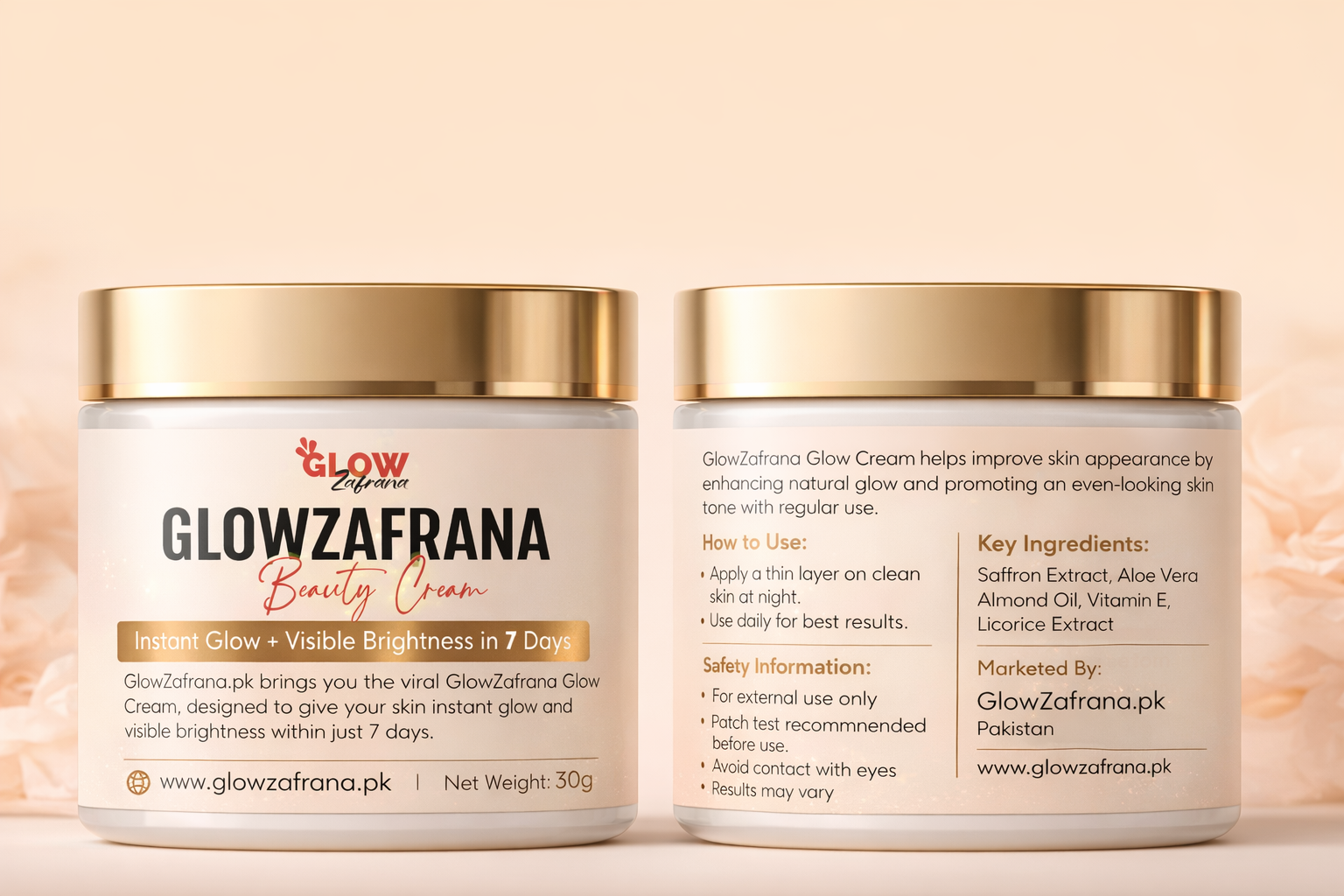 GlowZafrana Beauty Cream
